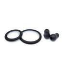 Adult & Pediatric Diaphragm Replacement Set for Classic III & Cardiology IV Stethoscopes + 2 Extra Ear Pieces - Compatible with Littmann & Other Brands - Buy Online on GoSupps.com