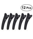 Buy 12pcs Black Hairpins & Hair Clips for Women | Durable Crocodile Hair Clamps | Perfect Headwear Accessories (4.9 cm) - Buy Online on GoSupps.com