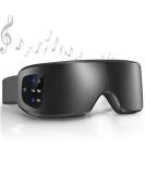 Buy Smart Eye Massager with Heat - Bluetooth Music 6 Modes for Migraines Dark Circles & Puffiness - Foldable & Portable - International Shipping Available - Buy Online on GoSupps.com