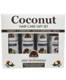 Okay Coconut Deep Moisturizing Hair Care Gift Set - 4pk (12 oz) | International Shipping Available - Buy Online on GoSupps.com