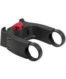 KLICKfix Accessory Handlebar Adapter E - Black Model 0211EB | One Size Without Lock | International Shipping Available - Buy Online on GoSupps.com