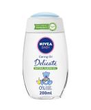 Nivea Baby Caring Body Oil - 200ml Pack of 3 | Intensively Moisturizes Paraben-Free | Buy Now! - Buy Online on GoSupps.com