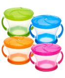 Munchkin Snack Catcher 9oz 4-Pack - Convenient Toddler Snack Container - Buy Online on GoSupps.com