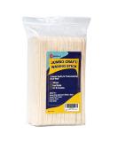 100-Piece Large Jumbo Wooden Craft Sticks (6 x 3/4) - Premium Natural Wood for Crafts, Waxing, Tongue Depressors, Popsicles, Ice Cream, Woodcraft, Paint Stirrers and Art - Buy Online on GoSupps.com