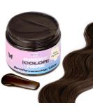 Buy INH Semi Permanent Dark Brown Hair Color - Ammonia Free Vegan No Bleach | 6oz Color Depositing Conditioner - Buy Online on GoSupps.com