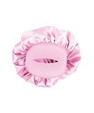 MELTU 1 Pack Hair Bonnet for Sleeping Satin Bonnet with Wide Elastic Band Silk Hair Wrap for Sleeping Soft Sleep Cap Pink - Buy Online on GoSupps.com