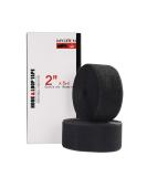 Sew on Hook and Loop Style 2 Inch Non-Adhesive Back Nylon Strips Fabric Fastener Non-Adhesive Interlocking Tape Black 5 Yard Black 2 - Buy Online on GoSupps.com