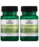 Buy Swanson Pycnogenol 100mg 30 Capsules - 2 Pack | Premium Antioxidant Supplement - Fast International Shipping - Buy Online on GoSupps.com