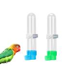 HIXNUG 2Pcs Bird Waterer Feeding Cup Automatic Feeding Water Bottles Dispenser Feeder Hanging Bird Bottle Drinker for Cockatiel Parrots - Buy Online on GoSupps.com