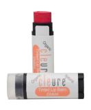 Cleure Organic Tinted Lip Balm (Emma) - 0.15 oz | Flavor-Free, Paraben-Free, Salicylate-Free, Petrolatum-Free - Buy Online on GoSupps.com