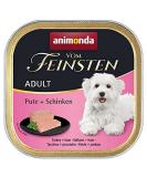 Animonda Vom Feinsten Adult Dog Food - Turkey & Ham Wet Food 22 x 150g | Premium International Shipping - Buy Online on GoSupps.com