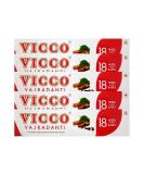 Buy Vicco Herbal Toothpaste Pack of 5 - Natural Ayurvedic Dental Care for Fresh Breath | International Shipping Available - Buy Online on GoSupps.com