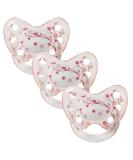 DentiStar Silikon Schnuller 3 Set-Size 3 from 14 months-tooth and jaw-friendly tissue with dental level-BPA-free-Made in Germany-cherry blossom size 3 - Buy Online on GoSupps.com