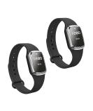 Wskvlcg Ultrasonic Mosquito Repellent Bracelet Watch with Clock Function - USB Rechargeable Anti Mosquito Repeller Wristband for Adults & Kids (2 Pack Black) - Buy Online on GoSupps.com