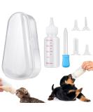 cobee Pet Feeding Bottle Kit Puppy Nursing Bottle Pet Bottle Set Kitten feeding Bottle Set Pet Milk Feeder Bottle Kit for Kittens Puppies Rabbits - Buy Online on GoSupps.com
