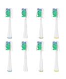 Replacement Brush Heads for 2023 Waterpik Sensonic Toothbrush - 8 Count with Covers Compact & White - Buy Online on GoSupps.com