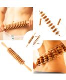 Mr. Woodware 2-in-1 Wood Massage Devices - Lymphatic Drainage Roller & Rope Set for Body Shaping & Muscle Toning | Maderoterapia - Buy Online on GoSupps.com