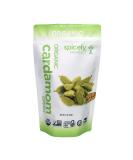 Spicely Organic Cardamom Green 1 lb Bag - Certified Gluten Free - 1 Pound - Buy Online on GoSupps.com