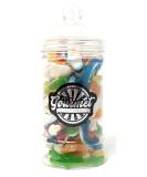Jelly Sharks Victorian Gift Jar by The Gourmet Sweet Company - Buy Online on GoSupps.com