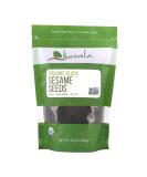 Buy Kevala Organic Black Sesame Seeds - Raw Unhulled 16 oz (454 g) | Nutrient-Rich Superfood - Buy Online on GoSupps.com