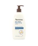 Aveeno Skin Relief Moisturizing Lotion for Very Dry Skin | Triple Oat & Shea Butter Formula | Dimethicone Skin Protectant | Fragrance-Free | 18 fl. oz - Buy Online on GoSupps.com