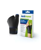 Sports Edition Thumb Stabilizer Wrist Brace - Extra Stays for Trigger Finger Arthritis Pain & Carpal Tunnel Support | Black Small/Medium - Buy Online on GoSupps.com