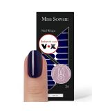 Original Miss Sophie Nagel Night Sky I 24 Ultra-Thin Blue Nail Polish Stripes for Finger & Toenails Adheres to Natural Acrylic Gel & Shellac Nails - Buy Online on GoSupps.com