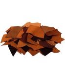 1 lb Large Leather Scrap Bag - Full Grain Cowhide Remnants for Crafts - Mixed Colors - Buy Online on GoSupps.com