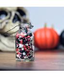 Red White and Black Blood and Mayhem Halloween Sprinkles Edible Cake Decorations cake topper sprinkles (60g) - Buy Online on GoSupps.com