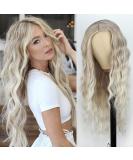 Porsmeer Long Curly Blond Ombre Wig for Women | Natural Afro Everyday & Cosplay Costume | Light Gold Halloween & Carnival Wig - Buy Online on GoSupps.com