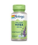 Solaray Vitex Berry 400mg | Hormone Balance for Women | Menstrual & Menopause Support 100ct - Buy Online on GoSupps.com