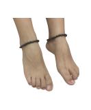 Dr Kao 2 Pack Magnetic Therapy Anklet Bracelet for Women, Support The Immune System, Magnetic Anklets, Relieve Stress and Frustration Gun Black - Buy Online on GoSupps.com