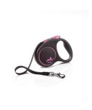 flexi retractable leash design - black/pink - S Multi 4000498033913 - Buy Online on GoSupps.com