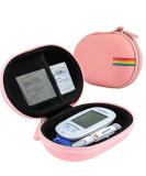 Leayjeen Portable Pink Case for Blood Glucose Monitor Kit - Compact Storage for Diabetic Testing Accessories (Case Only) - Buy Online on GoSupps.com