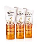 L'Or al Paris Elvive Rapid Reviver Conditioner - Intensive Repair for Dry Hair Enriched with Amino Acids & Jojoba Oil 3-Piece Set - Shop Worldwide - Buy Online on GoSupps.com