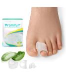 Toe Separators for Overlapping Toes - Aloe Vera Toe Spacers for Hammer Toe Relief & Alignment | 12 Pack 3 Sizes - Promifun - Buy Online on GoSupps.com