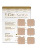 Epiderm EpiTabs Scar Patches - Silicone Gel Sheets for Surgical Scars C-Section & Tummy Tuck - 6 Pack - Buy Online on GoSupps.com
