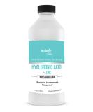 Hyalogic Liquid Zinc Supplement (4 Oz) with Hyaluronic Acid for Immune Support - Men and Women - Gluten-Free & Cruelty-Free - Buy Online on GoSupps.com