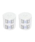 Organic Latex-Free American Cotton Comfort Bandage - 2 Pack | Elastic Clip Fasteners | White 2" Wide - Buy Online on GoSupps.com