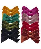 16 Pack Baby Girl Hair Loop Clips | Crocodile Clamp Hair Clips for Toddlers Children & Teens - Buy Online on GoSupps.com