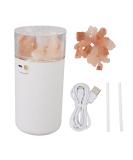 Essential Oil Diffuser | Aromatherapy & Humidifier | 2-in-1 LED Night Light with Pink Salt Crystal for Bedrooms & Living Rooms - Buy Online on GoSupps.com