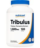 Nutricost Tribulus Terrestris Extract 1500mg - 240 Capsules | 45% Saponins | Non-GMO & Gluten-Free - Buy Online on GoSupps.com