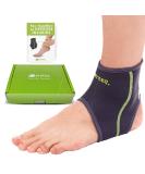 SENTEQ Ankle Brace for Men & Women - Compression Support for Sprained Ankles & Plantar Fasciitis - Neoprene Slim Sleeve for Jogging & Running - Medium Size - Buy Online on GoSupps.com