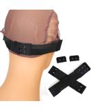 Adjustable Elastic Bands for Wigs - 5pcs Black Sewing Bands 1.2 x 9.5 - ZigZag Hair - Buy Online on GoSupps.com