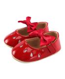 LACOFIA Baby Girls Anti-Slip Mary Jane Princess Party Shoes - Red (3-6 Months) - Buy Online on GoSupps.com