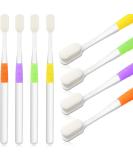 4 pieces soft toothbrush micro nano toothbrush extra soft bristle manual toothbrush with 20 000 bristles for fragile gums adult children (smooth) - Buy Online on GoSupps.com