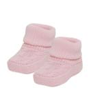 Royal Icon Baby Booties 0-3 Months | Pink Soft and Stylish Newborn Slippers for Boys and Girls - Ri403 - Buy Online on GoSupps.com