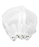 Psopp Dog Veil & Flower Headdress for Pets | Wedding Hair Accessories for Small Dogs & Cats - Buy Online on GoSupps.com