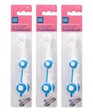 Buy Foldable Infant to Toddler Toothbrush (Blue) - International Shipping Available - Buy Online on GoSupps.com