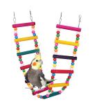 ASOCEA Bird Parrot Ladders Hanging Swing Bridge Climbing Toys - Cage Accessories for Small Medium Birds - Buy Online on GoSupps.com